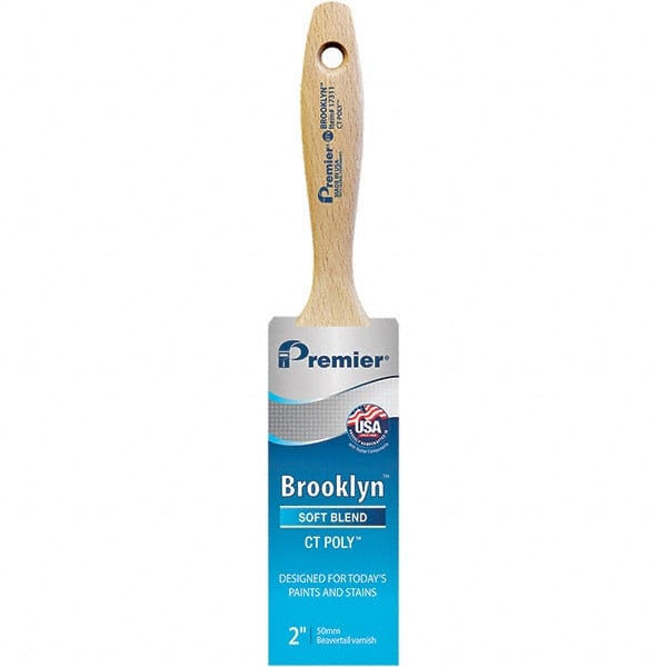 Paint Brush: 2" Polyester, Synthetic Bristle