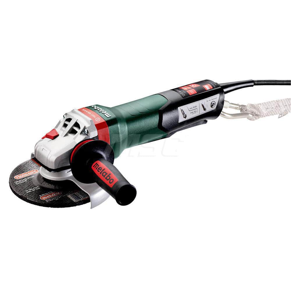 Metabo 603645420 Corded Angle Grinder: 6" Wheel Dia, 10,000 RPM, 5/8-11 Spindle 