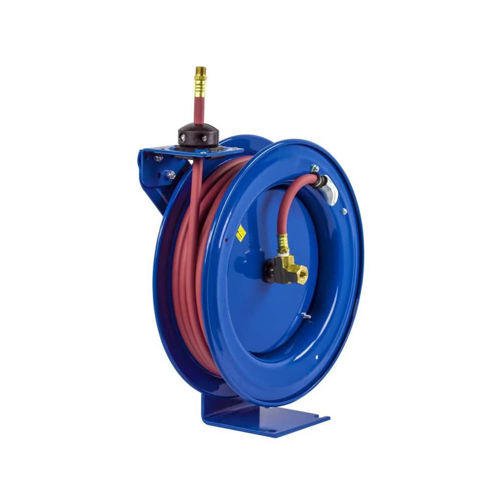 CoxReels - Hose Reel with Hose: 1/4″ ID Hose x 15', Spring Retractable -  75039263 - MSC Industrial Supply