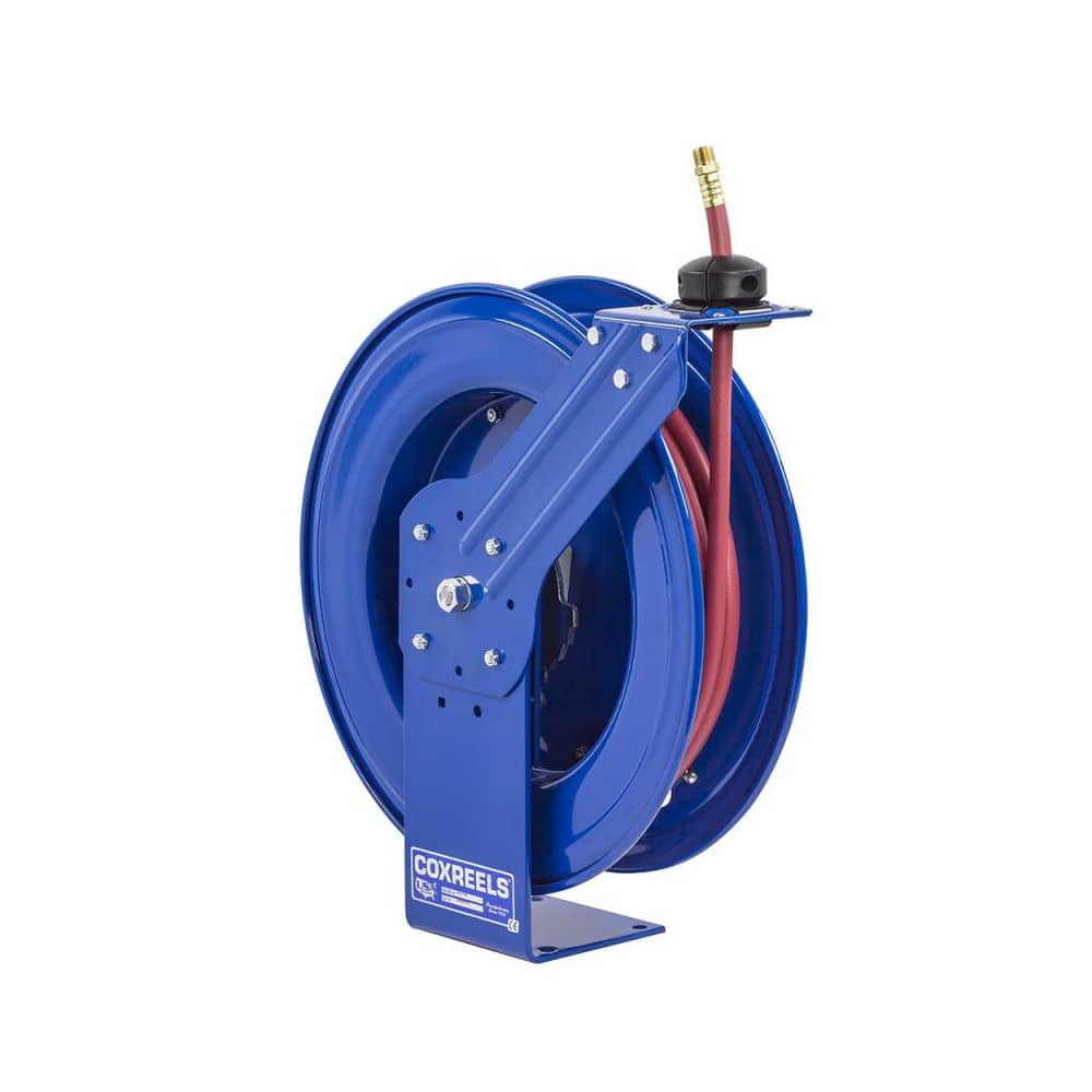 CoxReels - Hose Reel with Hose: 1/2″ ID Hose x 100', Spring Retractable -  14328033 - MSC Industrial Supply