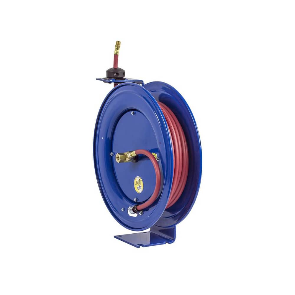 Reelcraft PW81100 OHP Pressure Wash Spring Retractable Hose Reel, 3/8 x  100', 5000 Psi: : Tools & Home Improvement