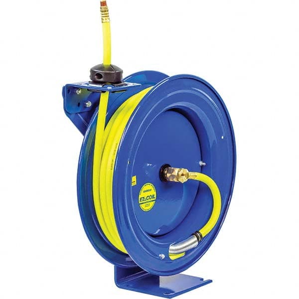 CoxReels - Hose Reel with Hose: 1/2″ ID Hose x 50', Spring Retractable -  14328058 - MSC Industrial Supply