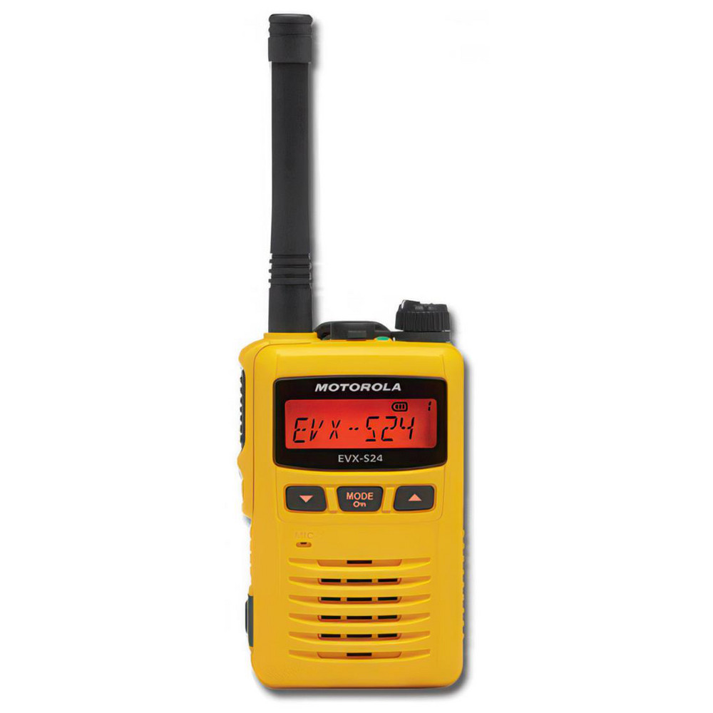 Handheld Radio: Analog & Digital, UHF, 256 Channel