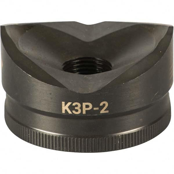 Greenlee K3P-2 Punch Dies, Centers & Parts; Component Type: Punch ; Product Shape: Round ; Punch Hole Diameter (Decimal Inch): 2.4200 