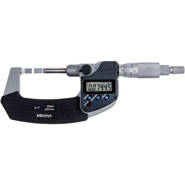 Mitutoyo 422-330-30CAL Blade Micrometer: 1" Max, Electronic Image