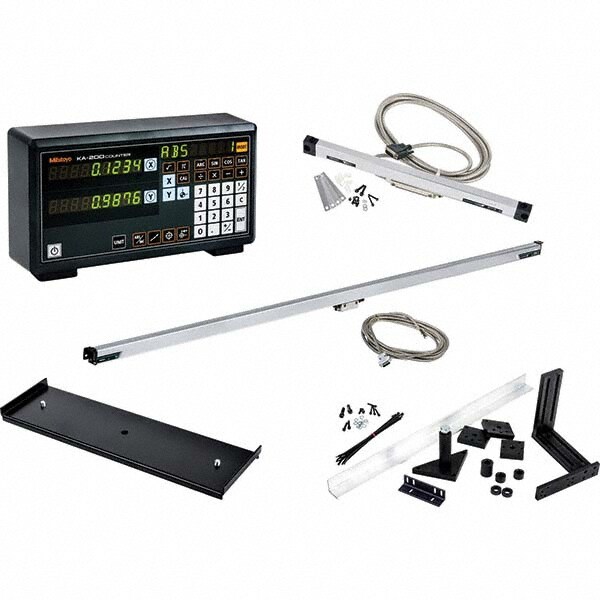 Horizontal & Vertical Electronic Linear Scale: 0 to 120", 0.001 to 0.000005" Resolution