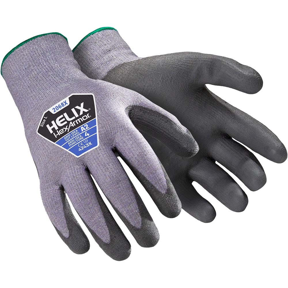 Cut & Puncture-Resistant Gloves: Size XL, ANSI Cut A2, ANSI