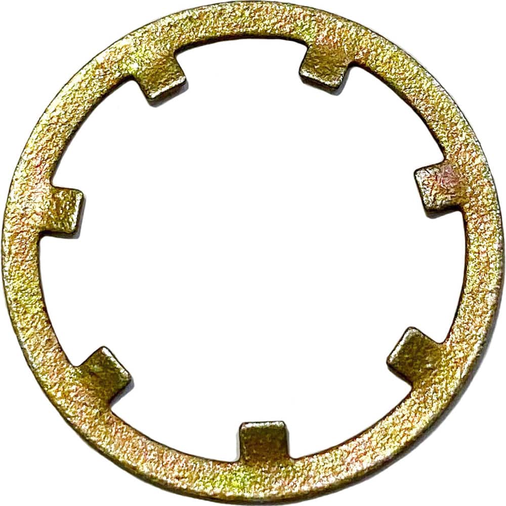 Rotor Clip - External Snap Retaining Ring: 2.838″ Groove Dia, 3″ Shaft Dia,  1060-1090 Spring Steel, Phosphate Finish - 48348171 - MSC Industrial Supply