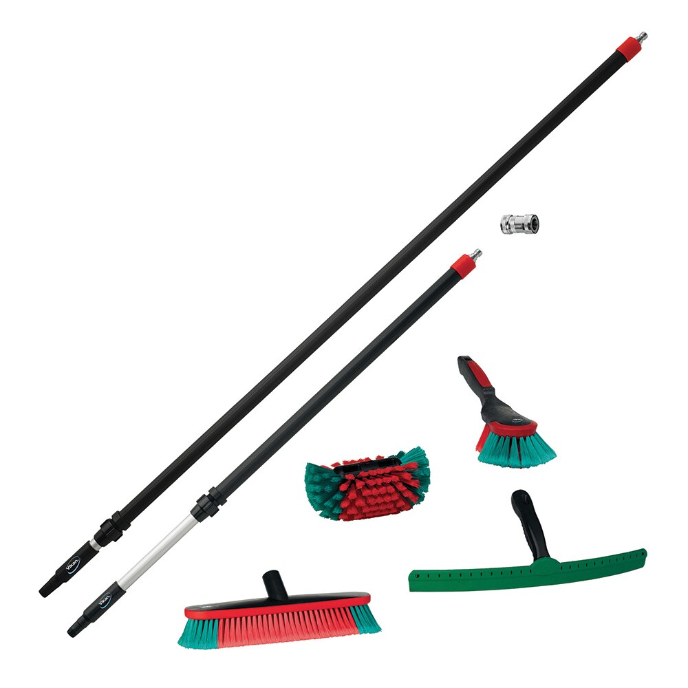 Automotive Cleaning & Polishing Tools; Tool Type: Vehicle Cleaning Set; Vehicle Cleaning Set ; Applications: Vehicle Cleaning ; Bristle Material: Polyester ; Color: Black; Green; Red ; Brush Material: Polypropylene