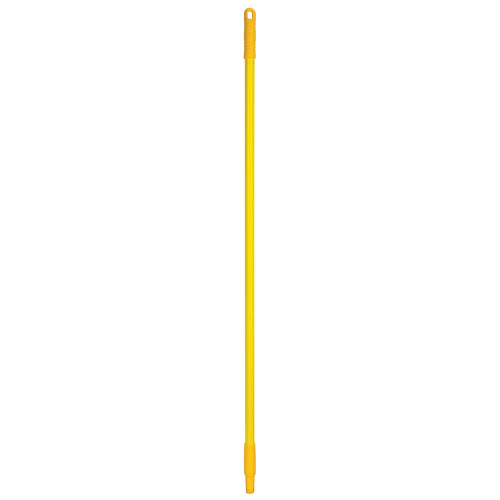 Broom/Squeegee Poles & Handles; Connection Type: European Thread ; Handle Length (Decimal Inch): 50 ; Handle Diameter (Decimal Inch): 1.0000 ; Handle Diameter (Inch): 1 ; Telescoping: No ; Handle Material: Fiberglass