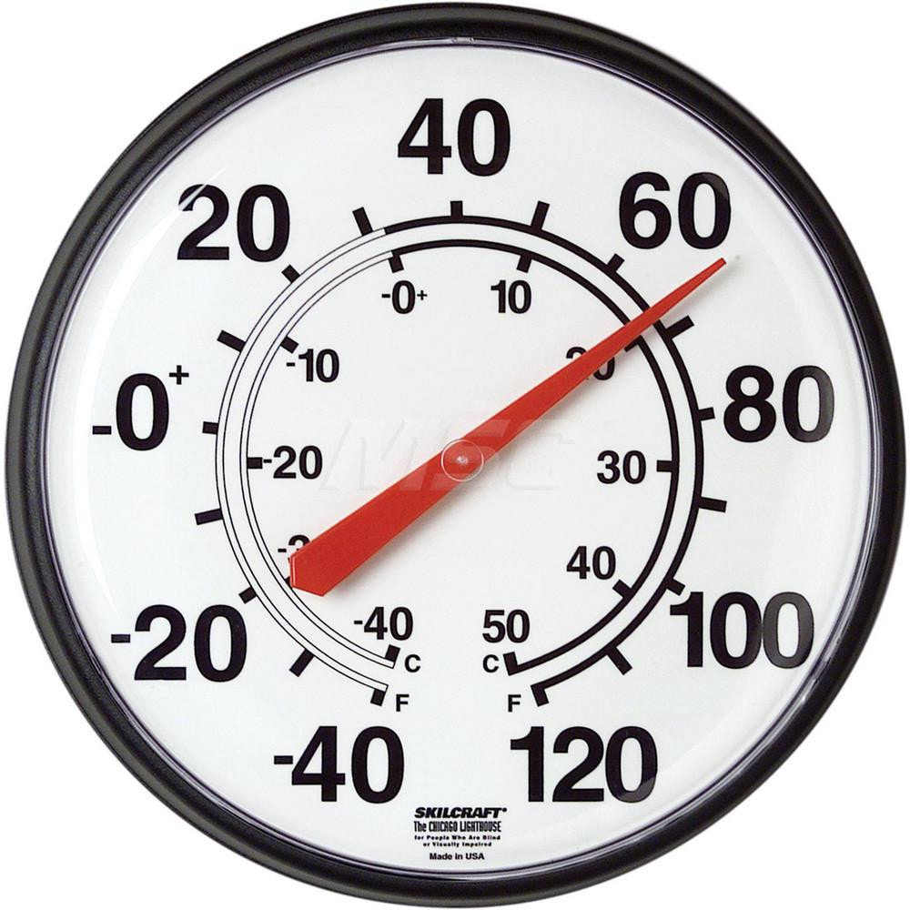 Wall Mounted Thermometers; Length (Inch): 12-3/4