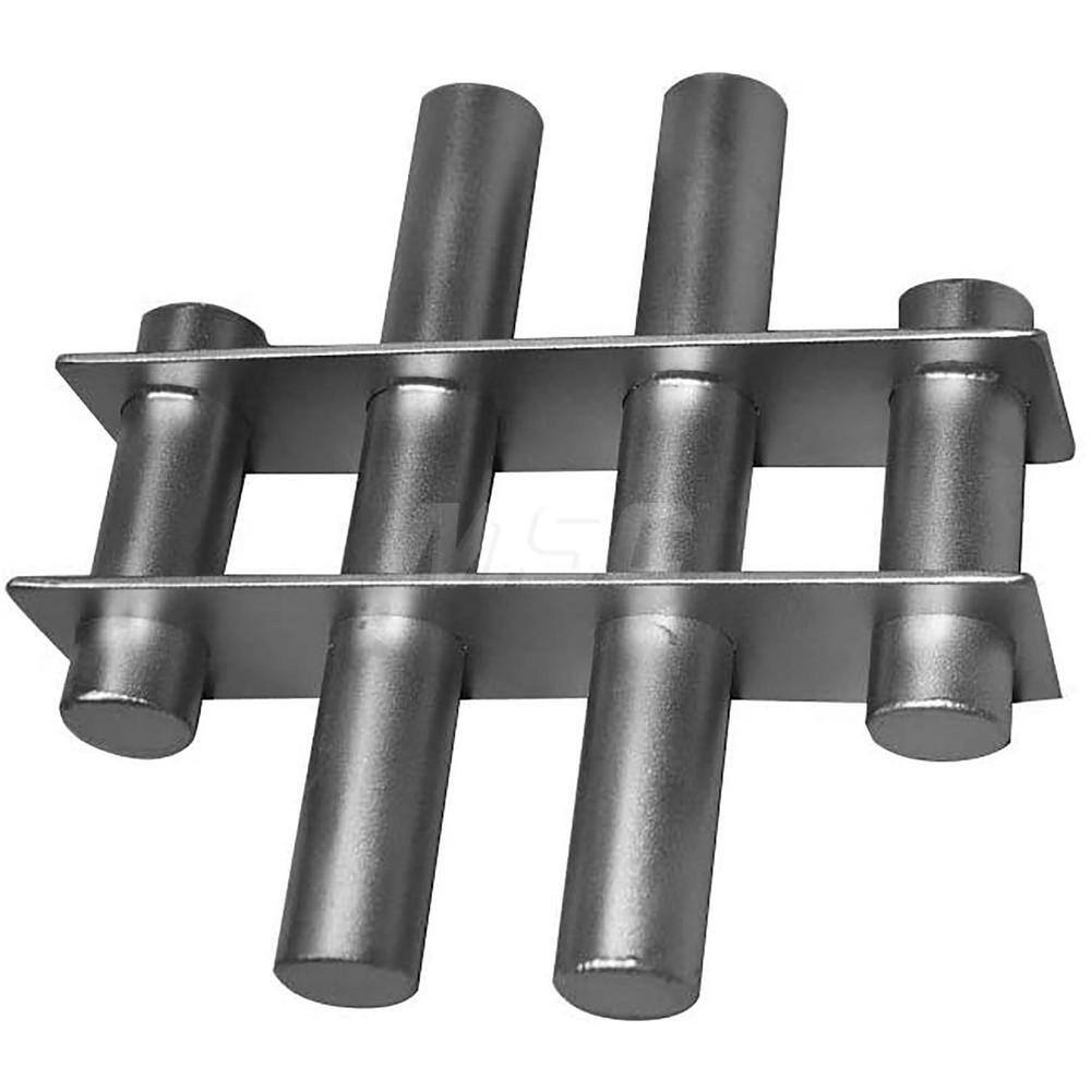Magnetic Grate Separators & Rods; Magnet Type: Rare Earth (Neodymium) ; Number of Pieces: 1.000 ; Diameter (Inch): 8 ; Diverter: No ; Height (Inch): 2 ; Material: Stainless Steel