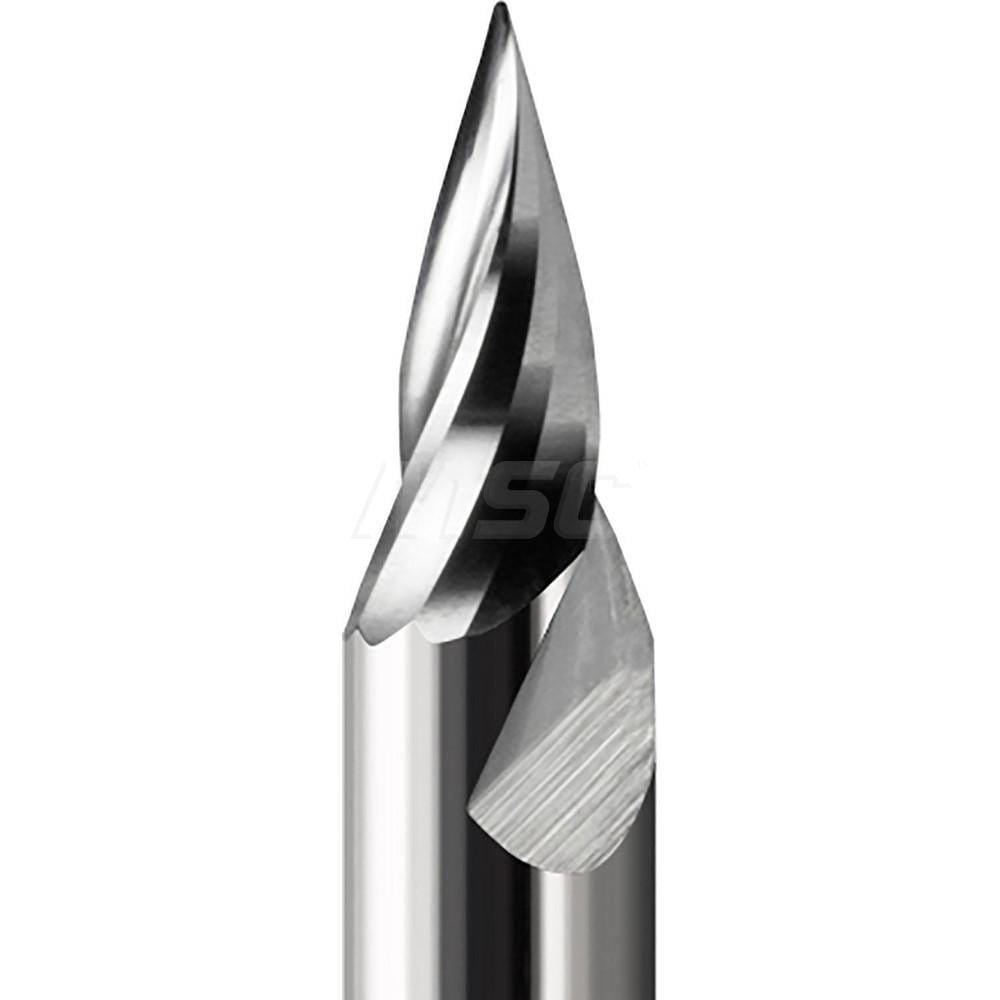 Harvey Tool Tapered End Mill 20 deg Angle per Side, 0.0200" Small