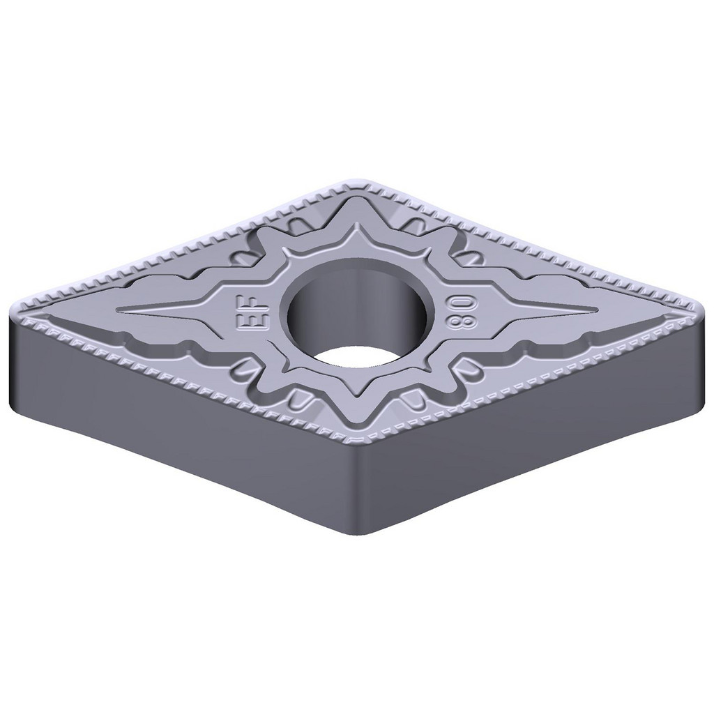 Sumitomo Turning Insert: DNGG431EEF AC5005S, Carbide - AC5005S, 0.6102" Long, 0.5000" Inscribed Circle, 0.0157" Corner Radius, 55.00 deg D - Diamond