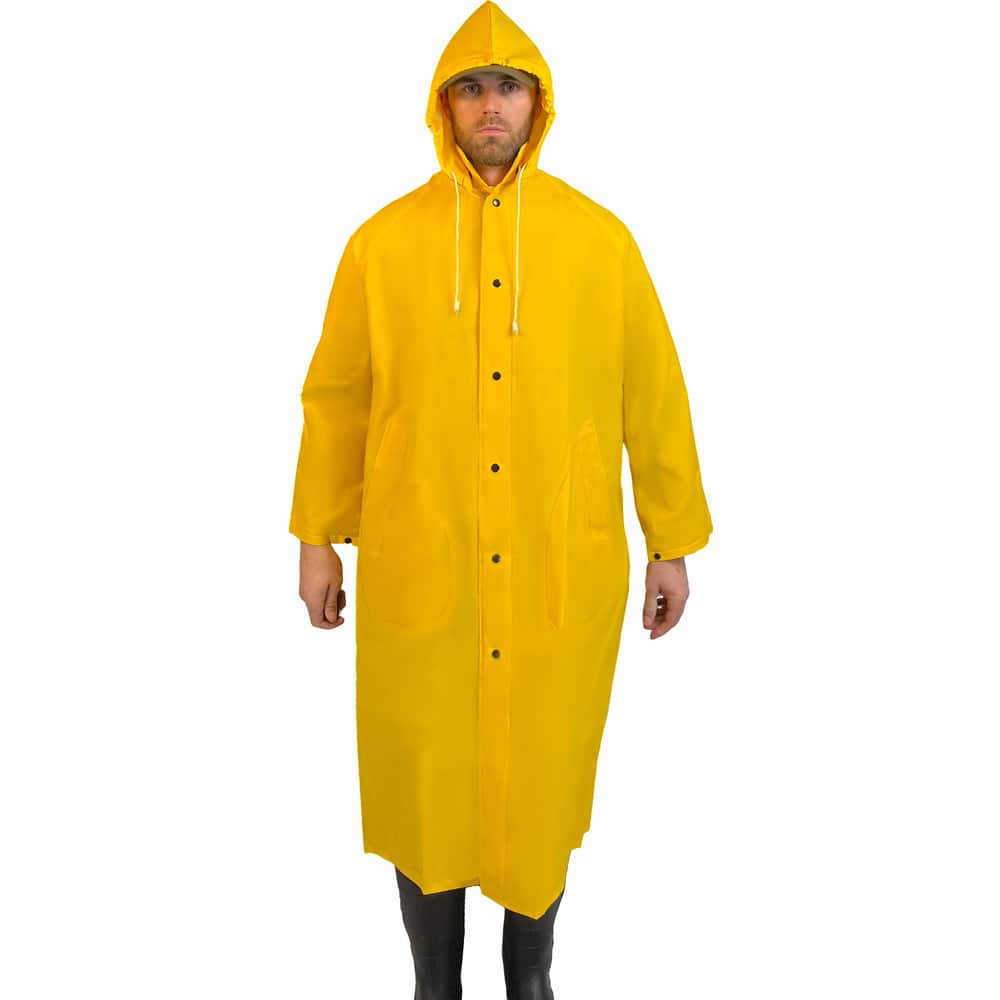 Coat: Size XL, Spanish Yellow, Polyester