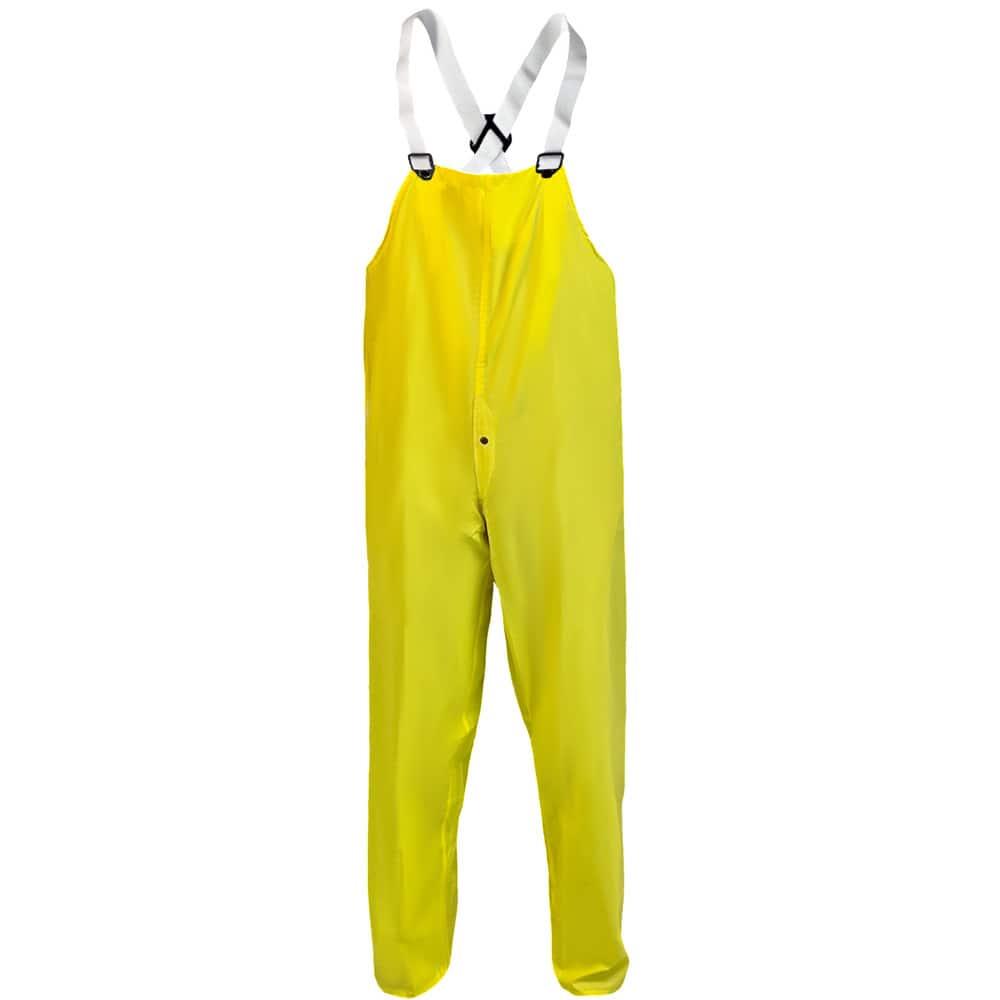 Louisiana Professional Wear Rain Jacket: Size M, Lemon Yellow, Polyurethane & Nylon | Part #400SCJYLMD