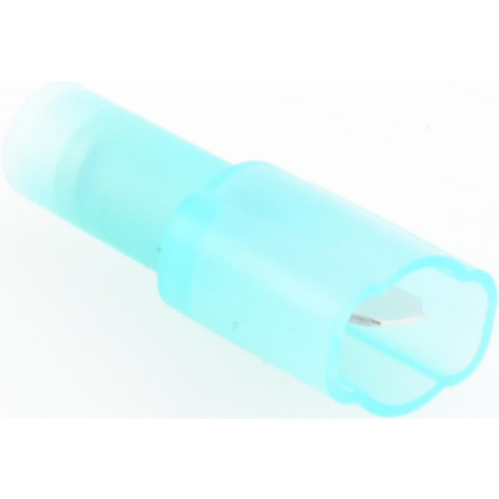 Wire Disconnect: Male, Blue, Nylon, 16-14 AWG, 0.187" Tab Width