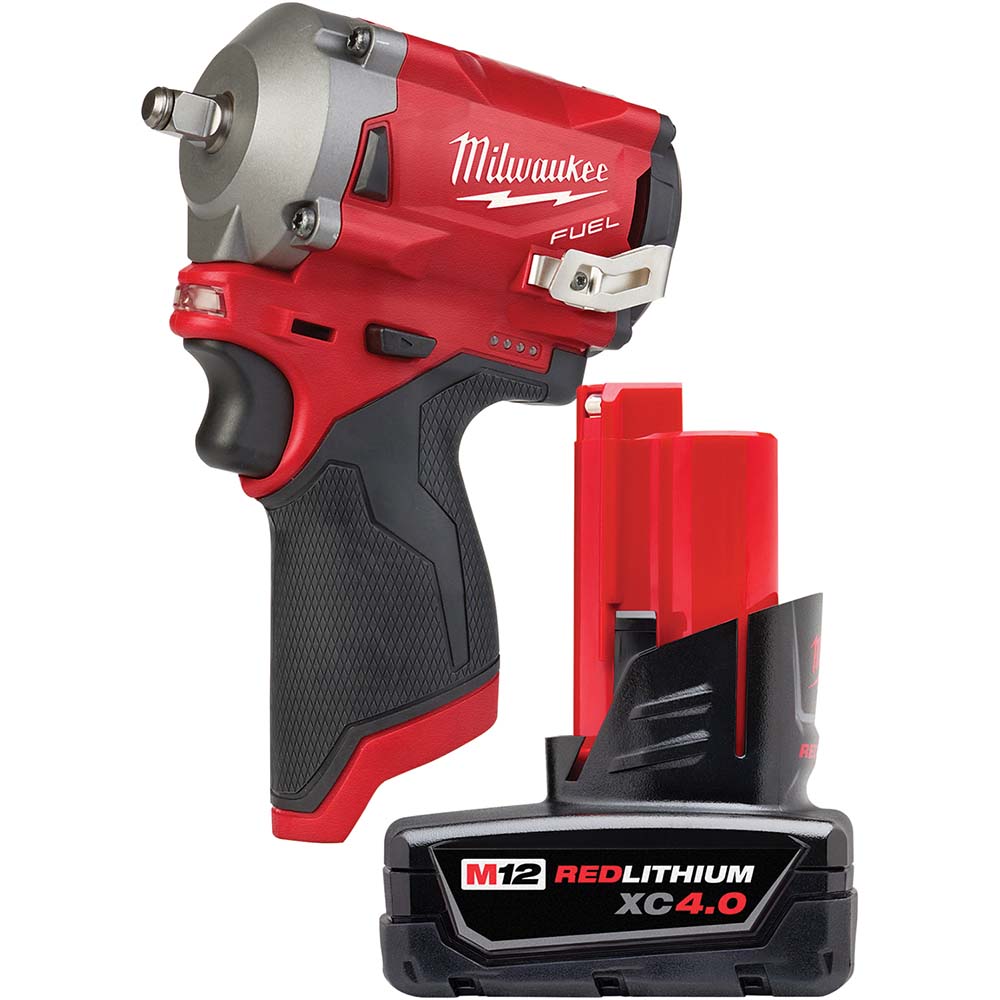 Milwaukee Tool Cordless Impact Wrenches & Ratchets Voltage 12.00