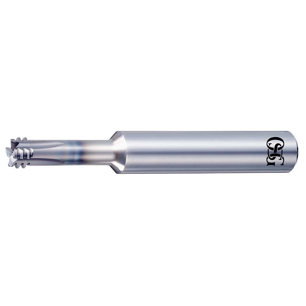 OSG 1664500611 Helical Flute Thread Mill: 3/8, 4 Flute, 3/8" Shank Dia, Solid Carbide Image