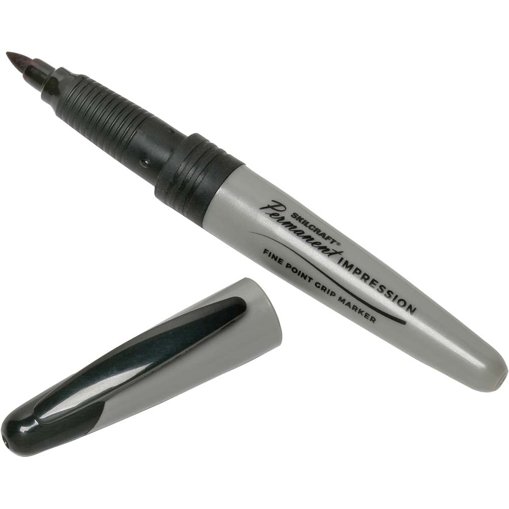 Sharpie - Permanent Marker: Black, AP Non-Toxic, Fine Point - 95377693 -  MSC Industrial Supply