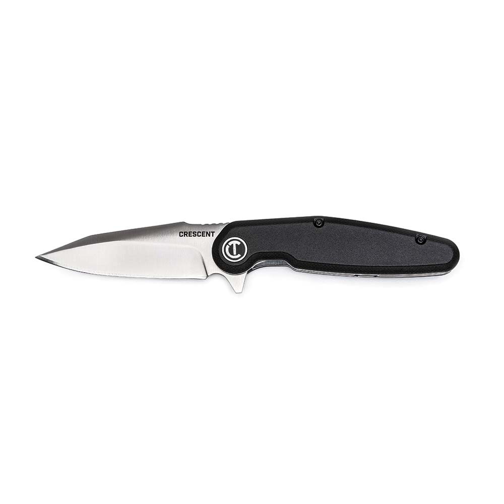 Pocket & Folding Knives; Edge Type: Straight ; Handle Material: Plastic ; Overall Length (Inch): 8-1/2 ; Blade Length (Inch): 3-1/2 ; Handle Color: Black