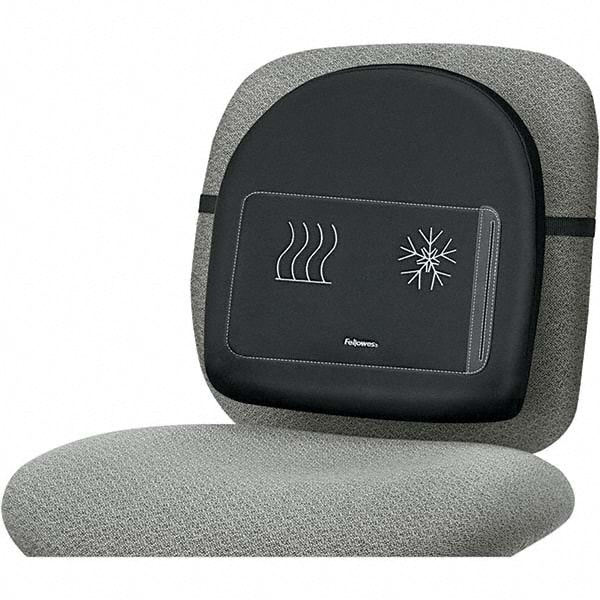 Master Caster Deluxe Seat/Back Cushion W/memory Foam, Black (MAS91061)