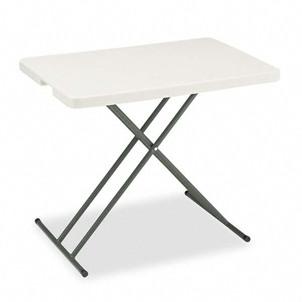 Folding Table: Round, 30" OAW, 28" OAH, Polyethylene Top