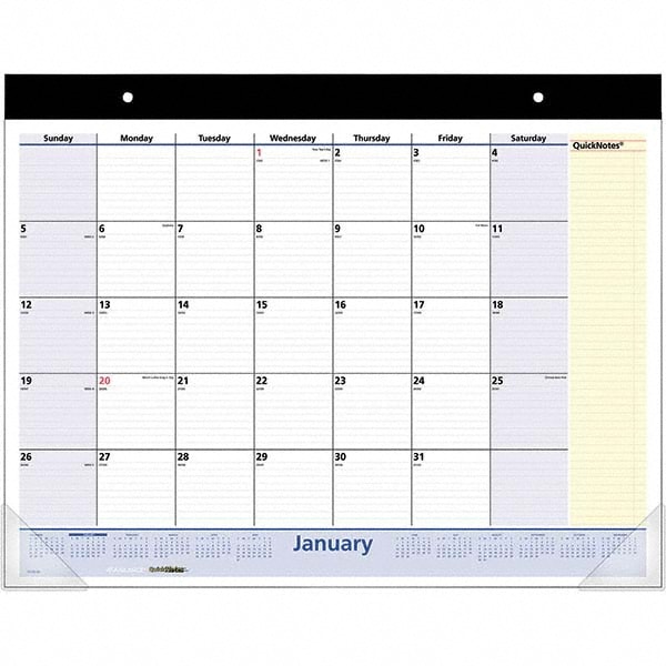 AT-A-GLANCE - Desk Pad: 13 Sheets | MSC Industrial Supply Co.