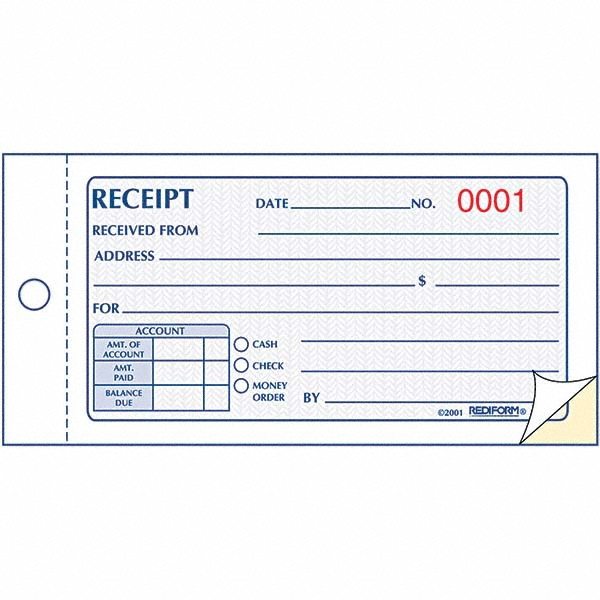 REDIFORM Note Pads, Writing Pads & Notebooks; Writing Pads & Notebook Type: Sales Order Book ; Size: 2-3/4 x 5 ; Number of Sheets: 50 ; Color: Blue