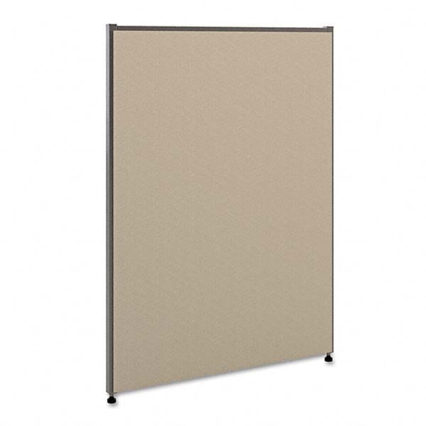 Fabric Panel Partition: 30" OAW, 42" OAH, Gray