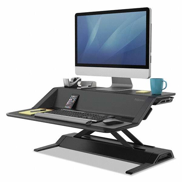 Office Cubicle Workstations & Worksurfaces; Type: Sit N Stand ; Width (Inch): 32-3/4 ; Length (Inch): 24-1/4 ; Fractional Height: 22-1/2