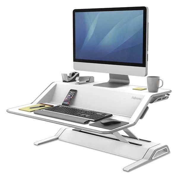 Office Cubicle Workstations & Worksurfaces; Type: Sit N Stand ; Width (Inch): 32-3/4 ; Length (Inch): 24-1/4 ; Fractional Height: 22-1/2