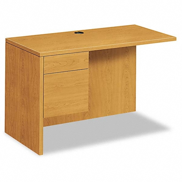 Hon - Office Desks Type: Single Pedestal W Left Hand Return Center Draw 