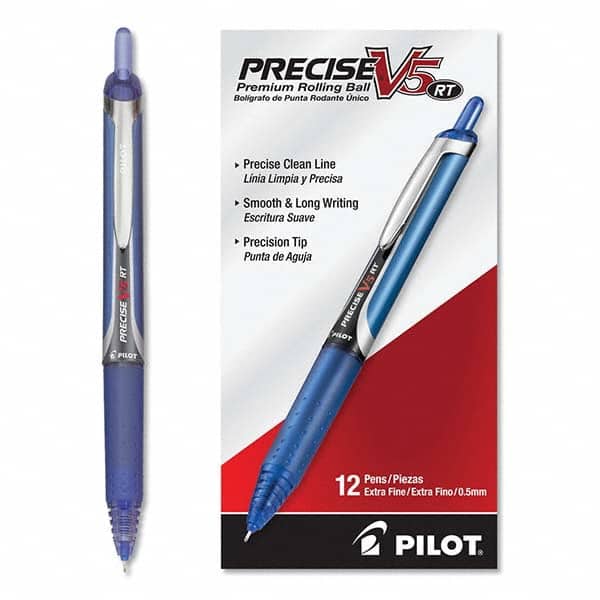 Nadruk Farmacologie plannen Pilot - Roller Ball Pen: 0.5 mm Tip, Blue Ink - 14816862 - MSC Industrial  Supply