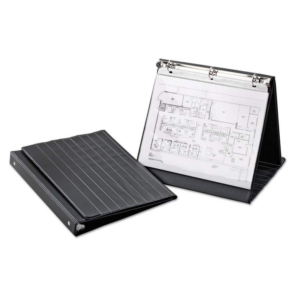 Cardinal Ring Binders; Binder Type 3 Hole Binder ; Capacity 1" ; Color Black ; Material