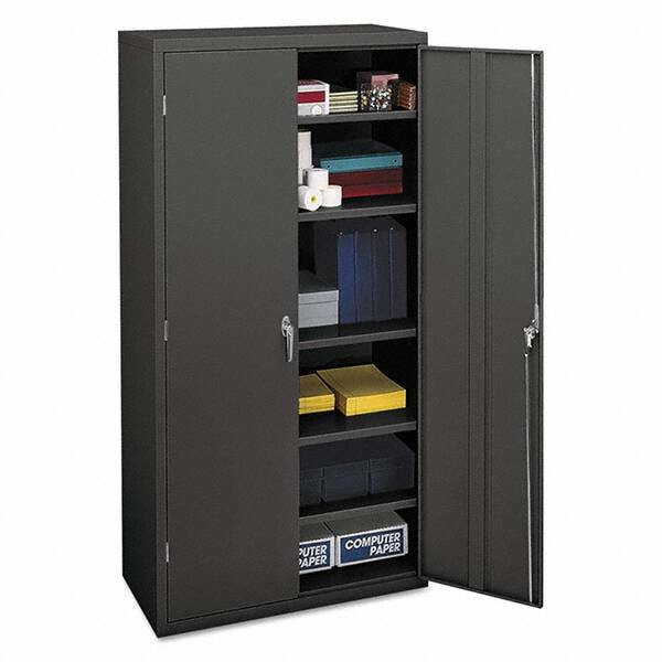 Locking Steel Storage Cabinet: 36" Wide, 18-1/8" Deep, 71-3/4" High
