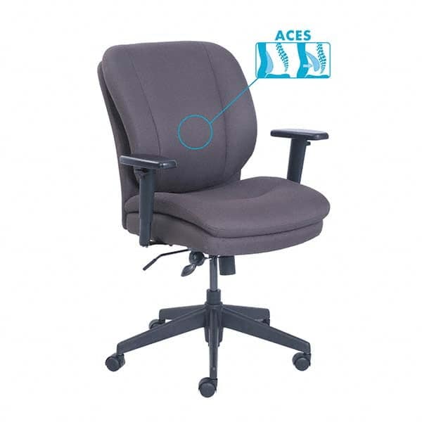 Task Chair: Fabric, Gray