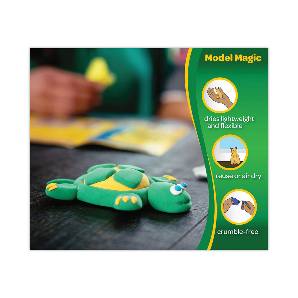 Crayola - Model Magic Modeling Compound Assorted Natural Colors 2 Lbs ...