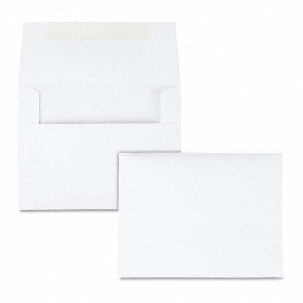 Quality Park Greeting Card Mailing Envelope 43/8" Wide, 53/4" Long