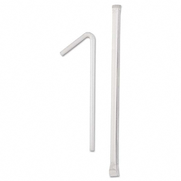 Straw: Fits Beverages, White