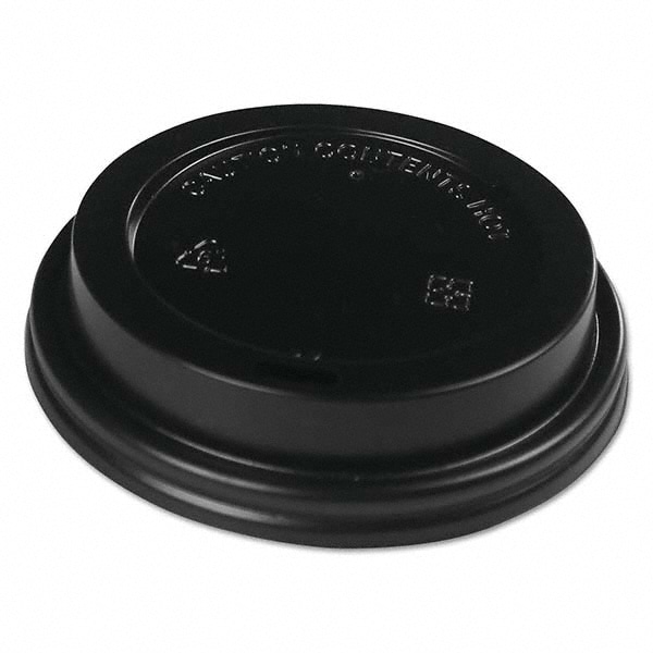 Boardwalk Hot Cup Lids Fits 10 20 Oz Hot Cups Black 1000carton 14821235 Msc Industrial 7167