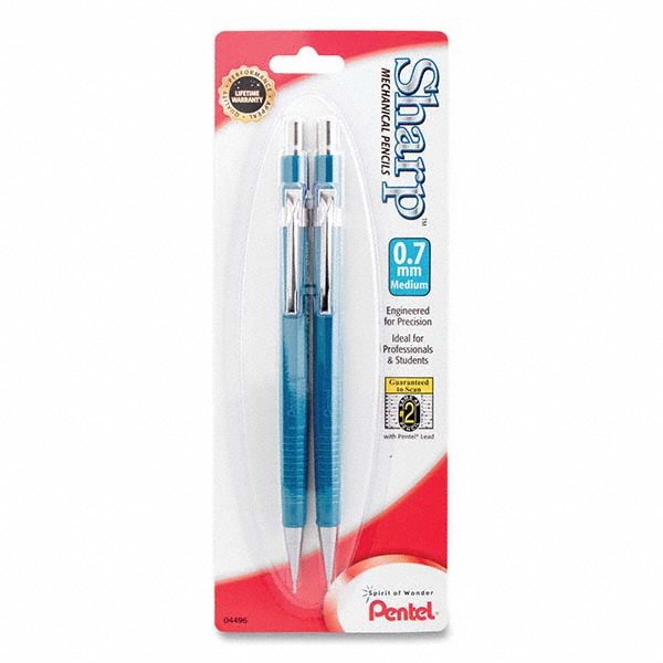 Pentel Mechanical Pencil 2 Tip, Black MSC Industrial Supply Co.