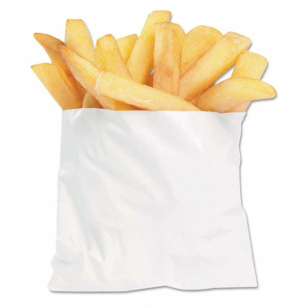 Food Storage Bag: 1 Serving, Wax-Coated Paper