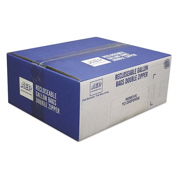 MSC Ziploc Storage Bag Capacity (English): 1 quart; Width (English): 7in.;