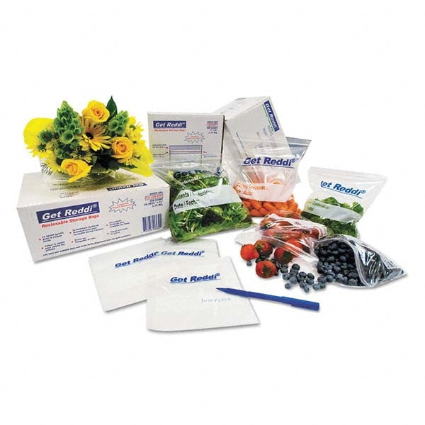 Ziploc - Food Storage Bag: 1 gal, Plastic - 18756650 - MSC