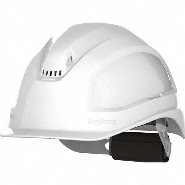 short brim hard hat