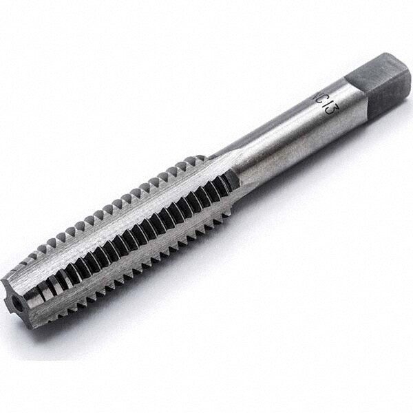 Standard Pipe Tap: NC, 3 Flutes, Carbon Steel, Bright/Uncoated