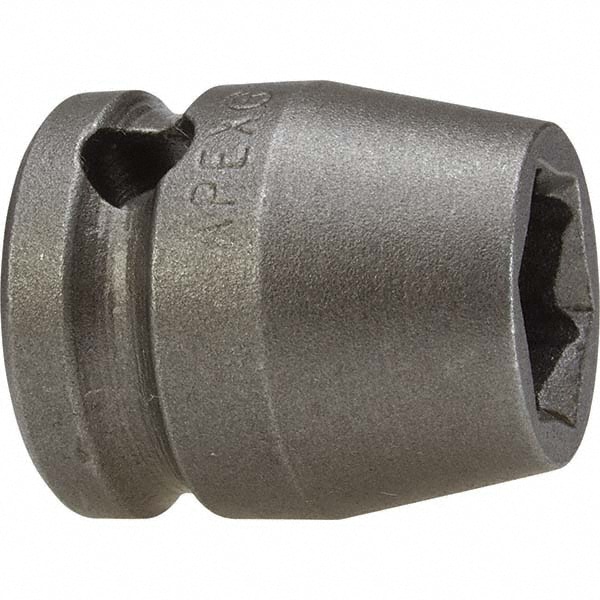 Impact Socket: 3/8" Drive, 0.313" Socket, Square Drive