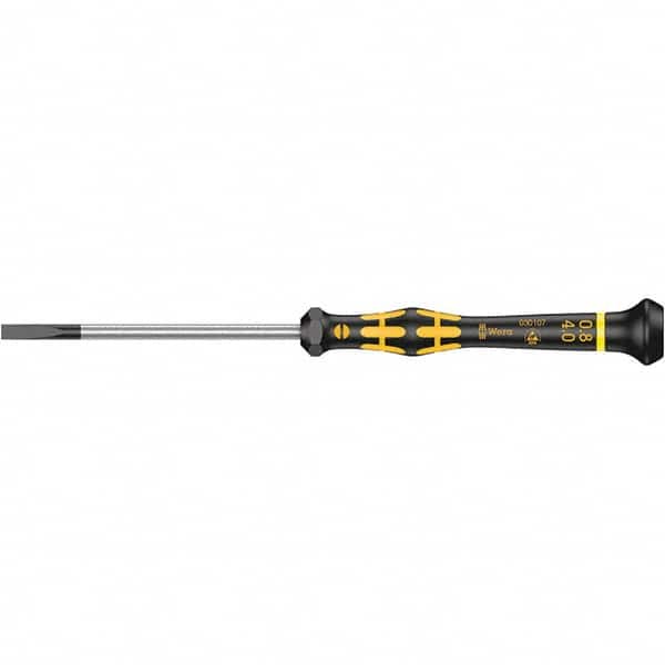 Precision & Specialty Screwdrivers; Shaft Length: 1.56in; 40mm ; Handle Length: 97mm ; Tether Style: Not Tether Capable ; Standards: DIN EN 61340-5-1
