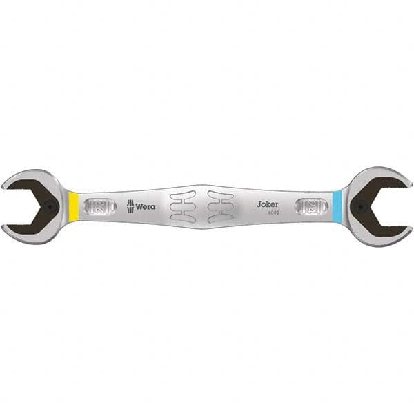 Wera 5020261001 Open End Wrench: Offset Head, 22 mm x 24 mm, Double Ended 